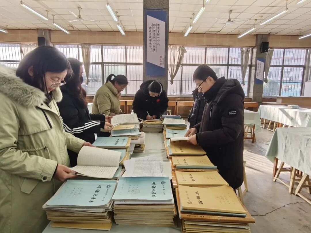 精细管理促提升，常规检查见实效——泰安第十九中学开展全校教学常规检查